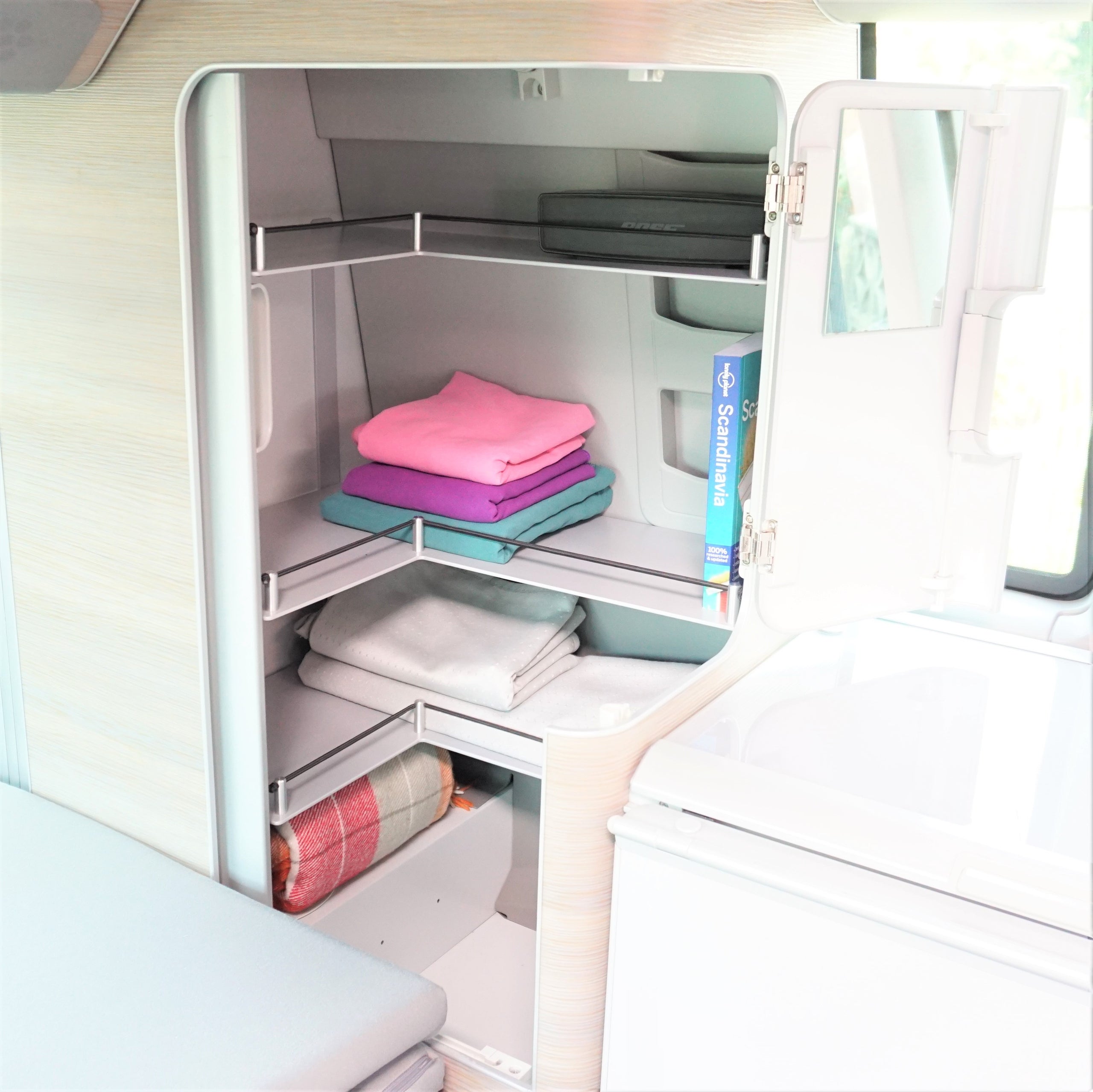 Large Wardrobe Shelves for the VW California SE & Ocean Yes Campervan