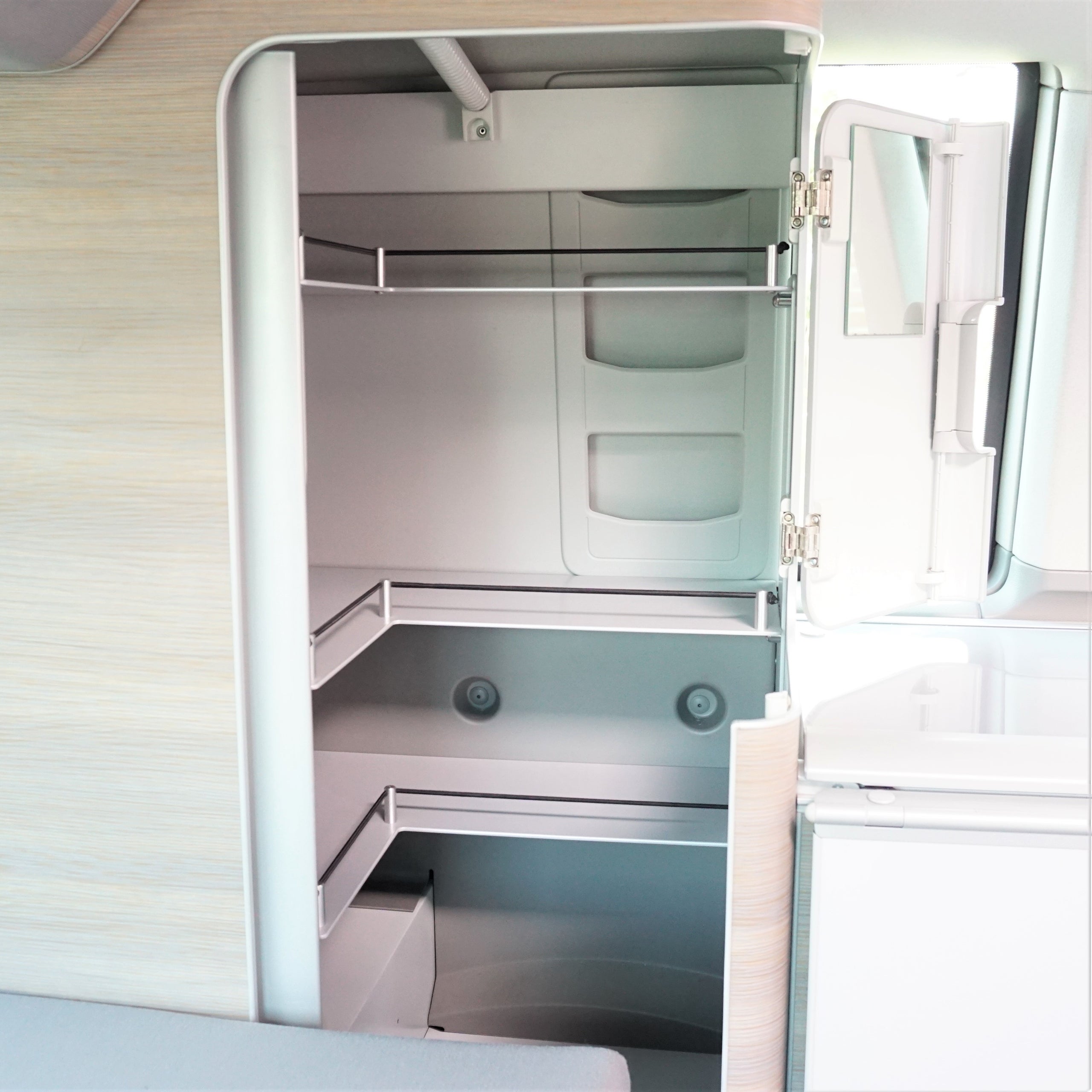 Large Wardrobe Shelves for the VW California SE & Ocean Yes Campervan