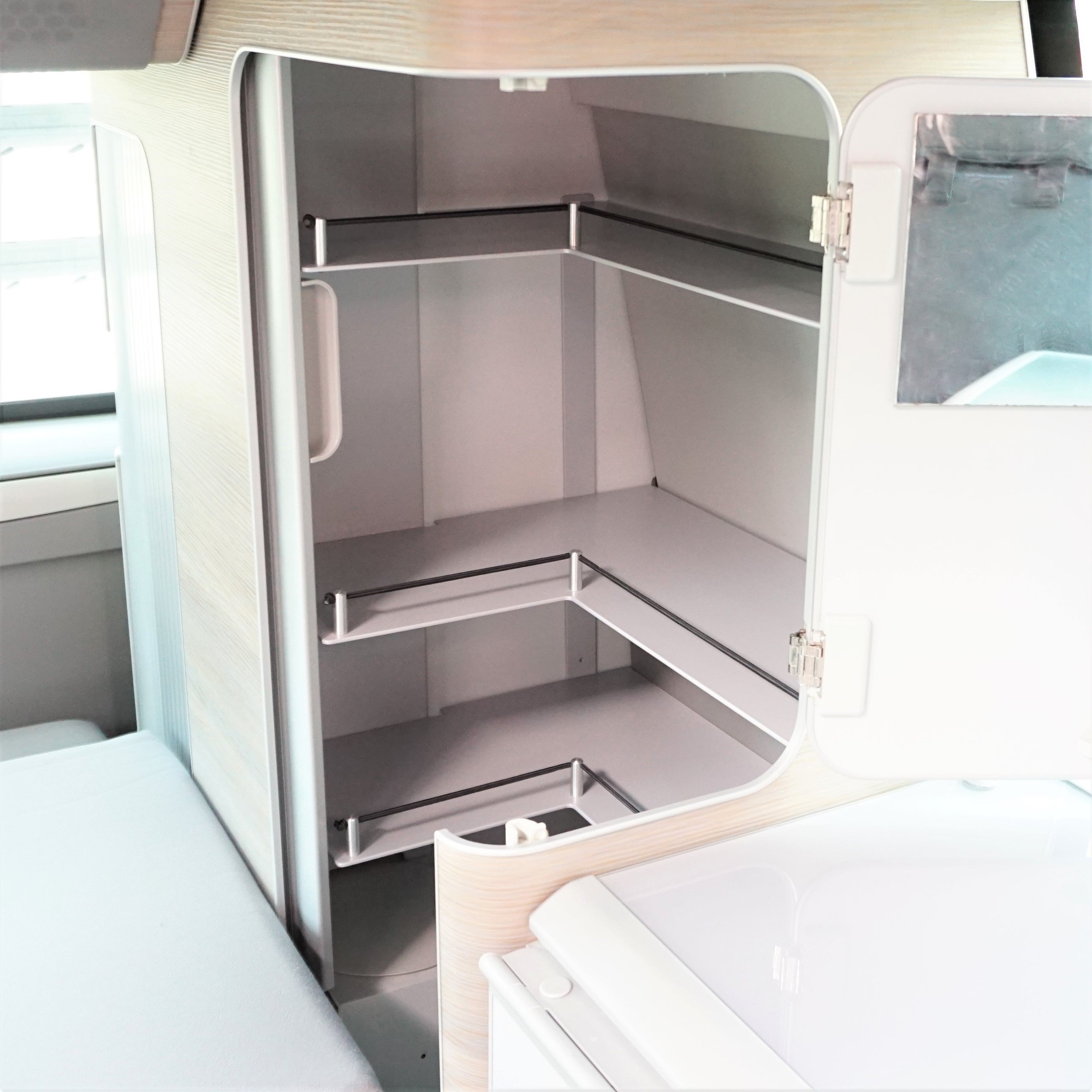 Large Wardrobe Shelves for the VW California SE & Ocean Yes Campervan